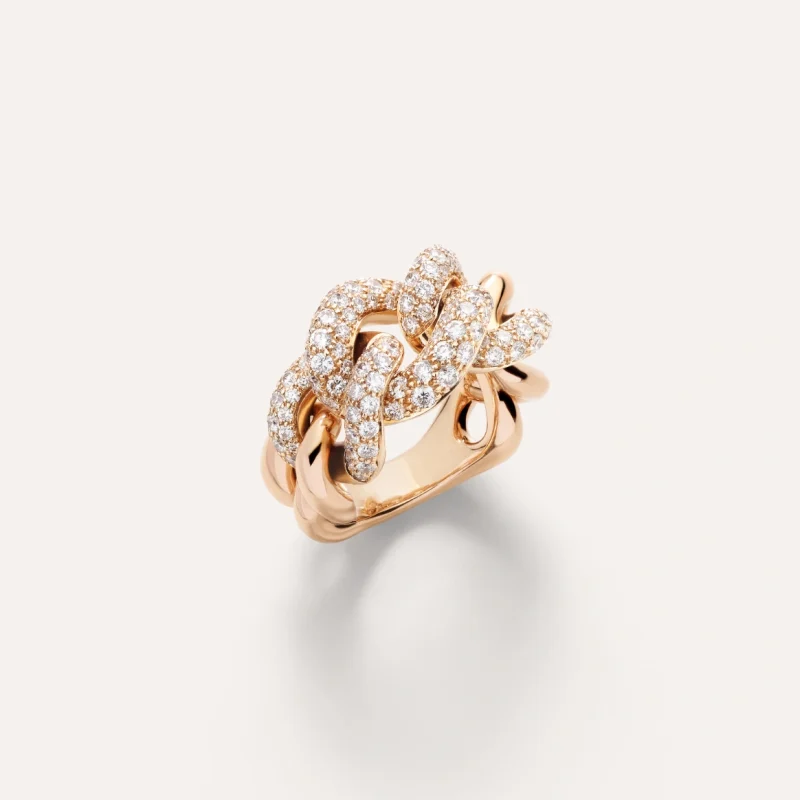 Anello Pomellato Catene con diamanti